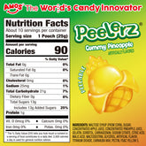 Peelerz - Peelable Gummy Pineapple Flavor - 240g